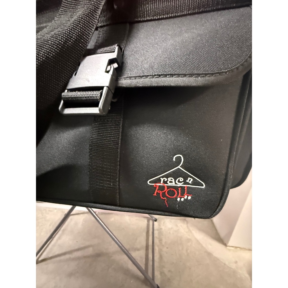 Rac n Roll Black Dance Bag with Built-in Collapsible Garment Rack Rolling Duffel - Picture 2 of 3